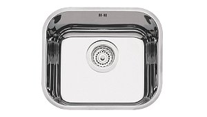 Cuba Tramontina Retangular Inox 40x34 Alto Brilho Prime 412