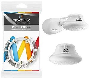 Resistencia Pratimix Lorenzetti 6800w Bella 4 Temperaturas 220v