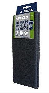 Fibra Abrasiva Atlas Marrom Ferrugem 115x290mm Com 2 Unidades