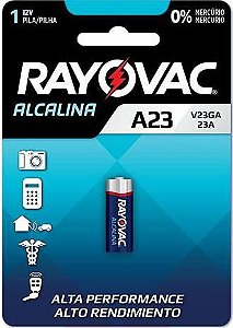 Pilha Rayovac 12 Volts Alcalina A23