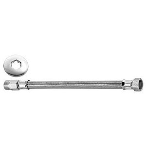 Engate Flexivel Inox  40cm Blukit (Mxf)