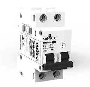 Disjuntor Soprano Branco Din 2 X 40a