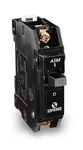 Disjuntor Soprano Preto Nema  1 X 50a