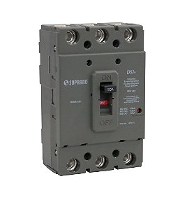 Disjuntor Caixa Moldada Soprano Preto 200A