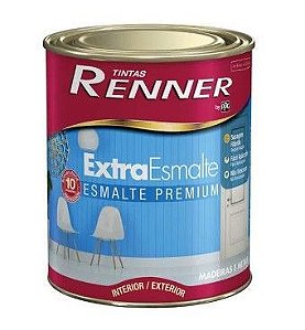 Tinta Esmalte Extra Renner 0,9l Br Cinza Medio