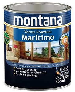 Verniz Montana 900ml Maritimo Mogno