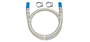 Engate Flexivel Inox Gas 150cm Blukit P/Espigao New