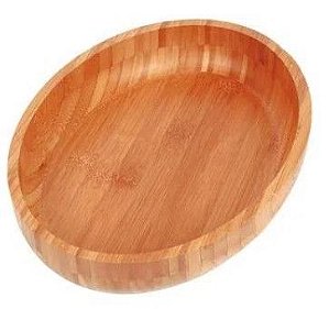 Gamela Mor Oval Bamboo 33x23cm