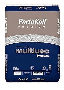 Argamassa Multiuso 20kg Branco Sc Portokoll