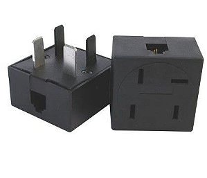 Plug Macho Telefone C/2 Entrada