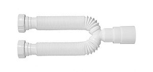 Sifao Sanfonado Blukit Pvc Duplo Branco