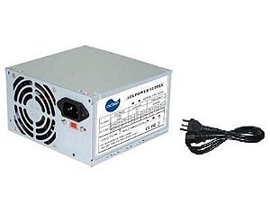 Fonte Pc Top 200w Real Com Cabo Forca