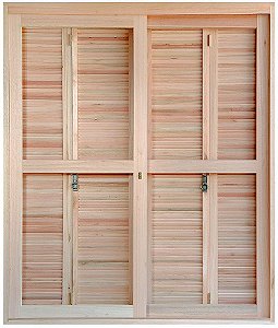 Porta Sacada Rondosul Eucali 1,60x2,13 14cm Ref460