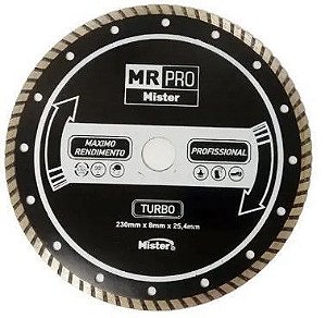 Disco Diamantado  9 Mister 230mm Turbo