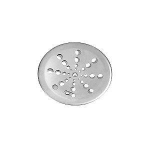 Grelha Inox 10cm Redonda Fecho Nacional