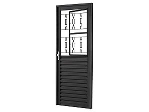 Porta Mecal Giro 1/2 Gde Mosaico Esq - 212x085 Req