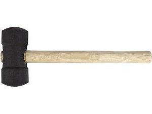 Martelo Borracha Metasul 60mm Preto