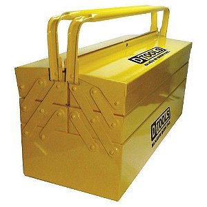 Caixa Ferramentas Metal Sanf 5 Gav. Dtools