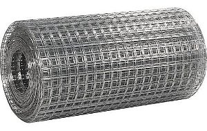 Tela Aco Fachada 100cm 25x25 Mister
