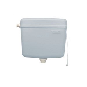 Caixa Descarga Alumasa 9l Cinza Claro