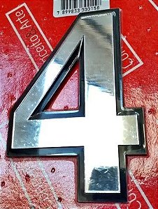 Numeral 20cm N.4 Espelhado