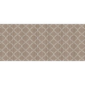 Tapete Kapazi 43cm Tropical Arabesco Marrom