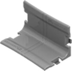 Dutotec X 53mm Curva Vertical Interna Branco