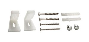 Kit Fixacao Bacia Parafuso Lateral Blukit