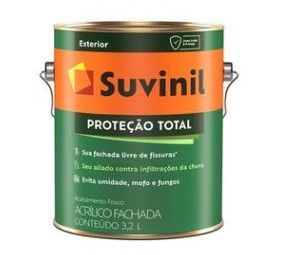 Base Suvinil Acr Fosco Protecao Total C 3,2l