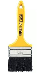 Pincel Atlas 319(E) 3       Amarelo (Cerda Preta Esmalte)
