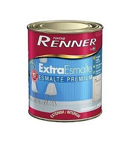 Tinta Esmalte Extra Renner 0,9l Ab Branco