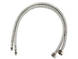 Engate Flexivel Inox Monocomando 60cm Blukit