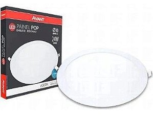 Painel Led Emb Red 24w 6500k Avant