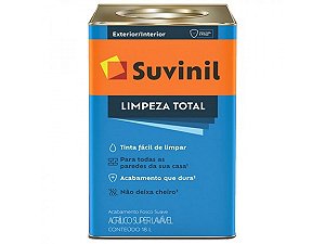 Base Suvinil Acr Fosco Limpeza Total C2 16l