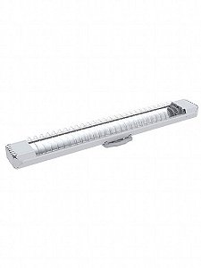 Luminaria Taschibra 2x32w Aleta Branca