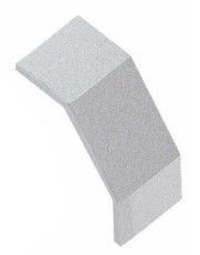 Tampa Encaixe Curva Vert Ext Eletrocalha Perf 100 Peso