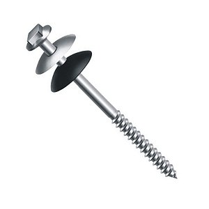 Parafuso Telheiro 5/16x110mm C/Vedacao