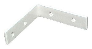 Cantoneira Loth Cortina Leve 3704 - 6x6 - Branca
