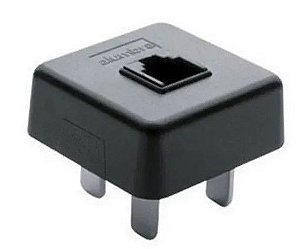 Plug Macho Telefone Perlex C/Rj11