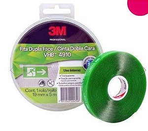 Fita Dupla Face 3m Vhb 19mm X 20m
