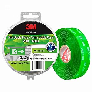 Fita Dupla Face 3m Vhb 19mm X  5m 4910