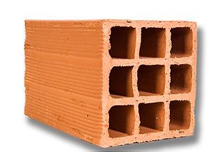 Tijolo 9 Furos 14x19x29