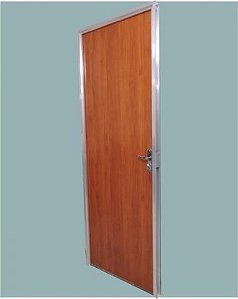 Mgm Kit Porta 215 X 75 Esq Mogno