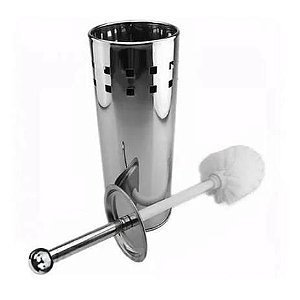 Escova Vaso Sanitario Redonda Inox Rdesing