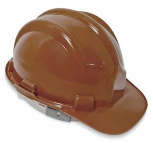 Capacete Obra Marrom Ca31469