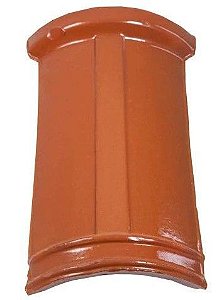 Cummeeira P/ Telha Portuguesa Esmaltada Caramelo