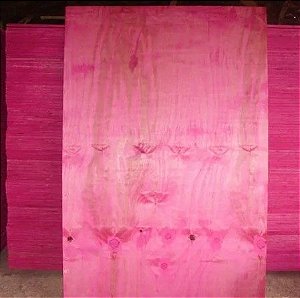 Chapa Compensado Rosa 12mm 1,10 X 2,20m