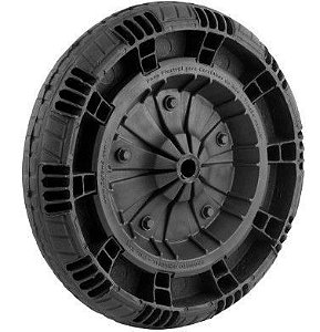 Roda Carrinho Mao Flex Border Macico