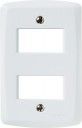 Emb Lux2 Placa Modular Branco 4x2 2p Separ Tramontina