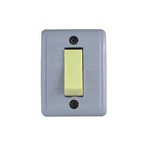 Interruptor 1 Tecla Paralelo Externo Tramo